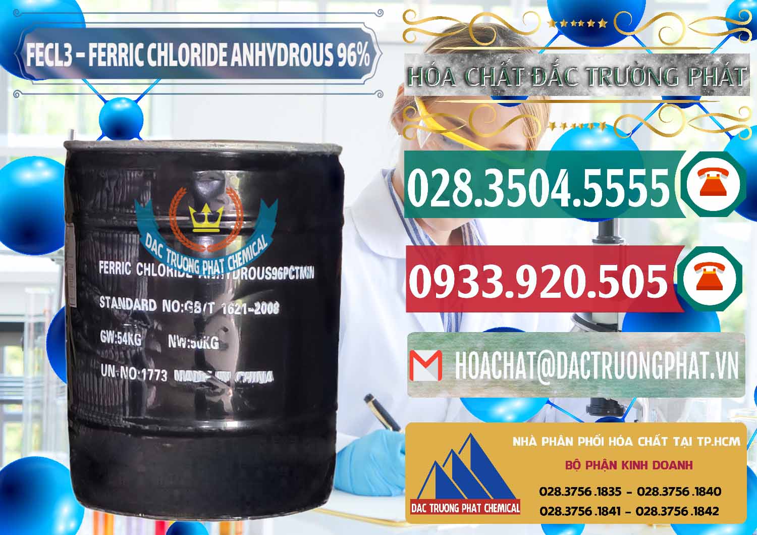 FECL3 – Ferric Chloride Anhydrous 96% Trung Quốc China Đơn vị phân phối và bán FECL3 – Ferric Chloride Anhydrous 96% Trung Quốc China - 0065 - Đơn vị nhập khẩu ( phân phối ) hóa chất tại TP.HCM - muabanhoachat.vn