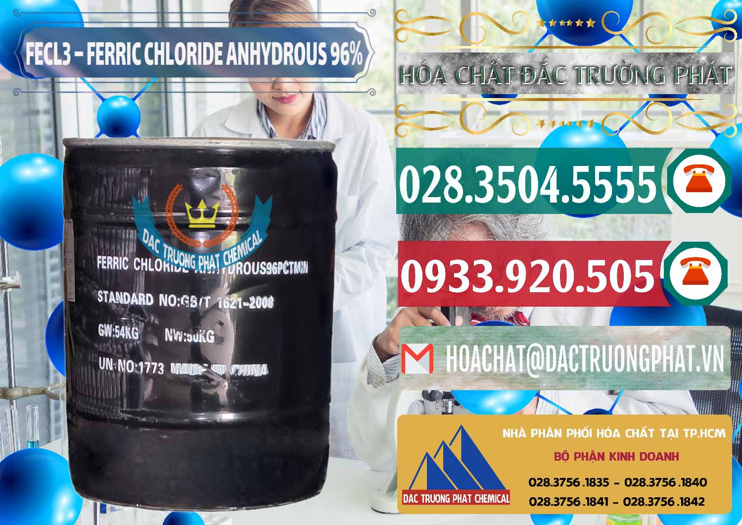 FECL3 – Ferric Chloride Anhydrous 96% Trung Quốc China Nơi kinh doanh và bán FECL3 – Ferric Chloride Anhydrous 96% Trung Quốc China - 0065 - Đơn vị cung cấp _ kinh doanh hóa chất tại TP.HCM - muabanhoachat.vn