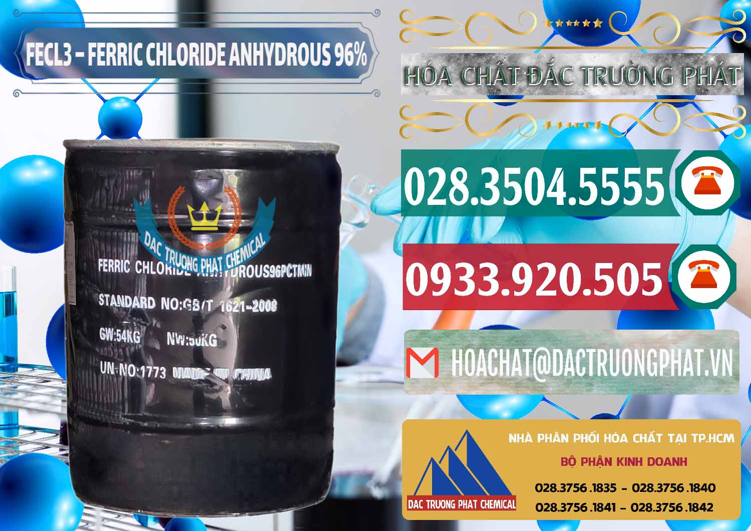 FECL3 – Ferric Chloride Anhydrous 96% Trung Quốc China Nhà cung ứng - bán FECL3 – Ferric Chloride Anhydrous 96% Trung Quốc China - 0065 - Cung cấp - nhập khẩu hóa chất tại TP.HCM - muabanhoachat.vn