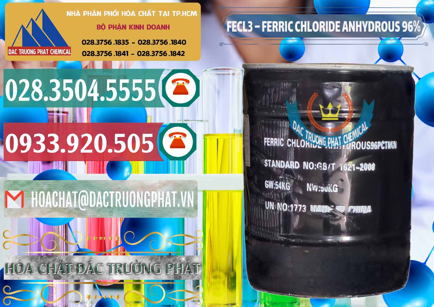 FECL3 – Ferric Chloride Anhydrous 96% Trung Quốc China Cty phân phối _ bán FECL3 – Ferric Chloride Anhydrous 96% Trung Quốc China - 0065 - Chuyên phân phối và cung ứng hóa chất tại TP.HCM - muabanhoachat.vn