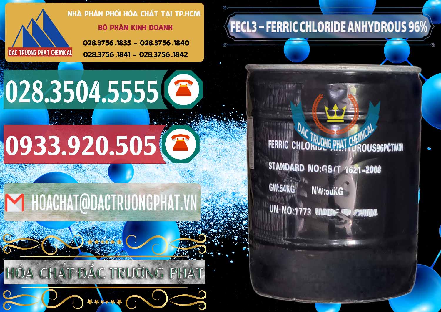 FECL3 – Ferric Chloride Anhydrous 96% Trung Quốc China Công ty chuyên cung ứng ( bán ) FECL3 – Ferric Chloride Anhydrous 96% Trung Quốc China - 0065 - Chuyên kinh doanh và cung cấp hóa chất tại TP.HCM - muabanhoachat.vn