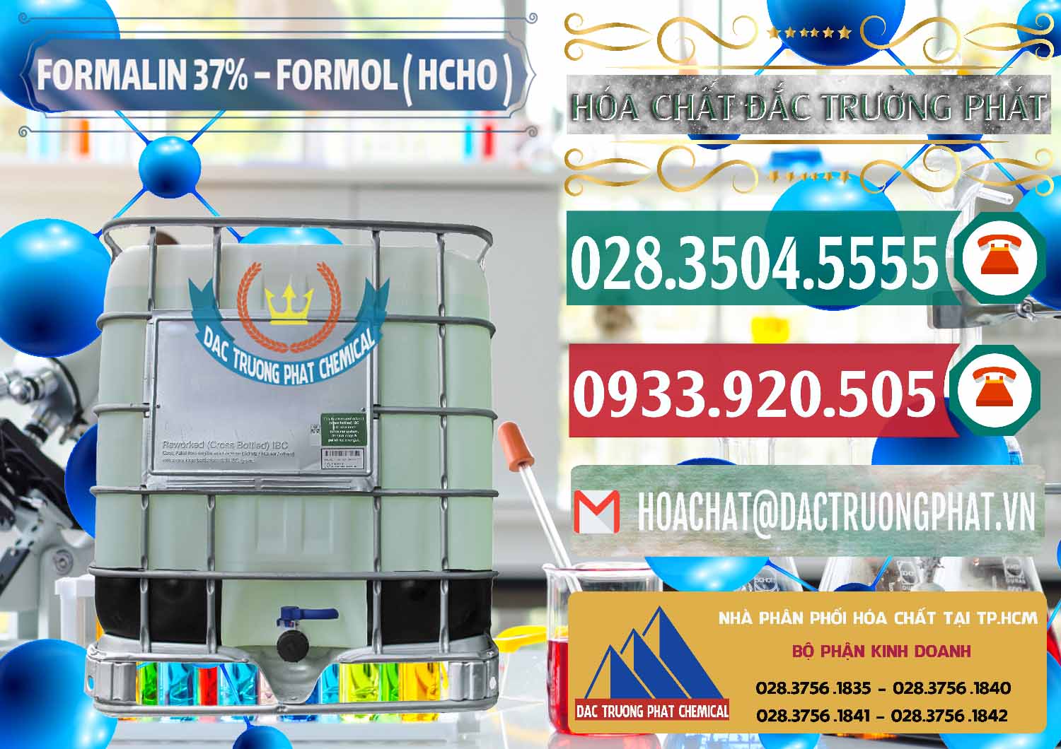 Đơn vị chuyên kinh doanh và cung cấp Formalin - Formol ( HCHO ) 37% Việt Nam - 0187 - Chuyên phân phối - cung ứng hóa chất tại TP.HCM - muabanhoachat.vn