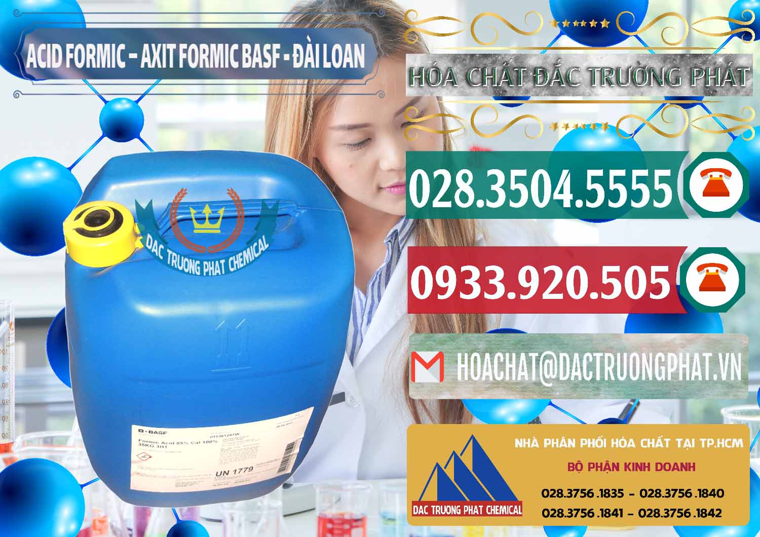Cty cung ứng và bán Acid Formic - Axit Formic 85% BASF Đài Loan Taiwan - 0027 - Đơn vị nhập khẩu - phân phối hóa chất tại TP.HCM - muabanhoachat.vn