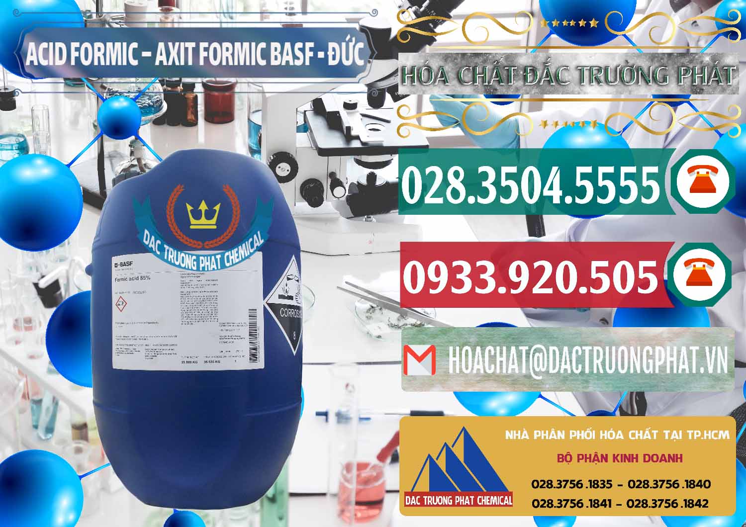 Cty bán - cung ứng Acid Formic - Axit Formic BASF Đức Germany - 0028 - Đơn vị nhập khẩu & phân phối hóa chất tại TP.HCM - muabanhoachat.vn