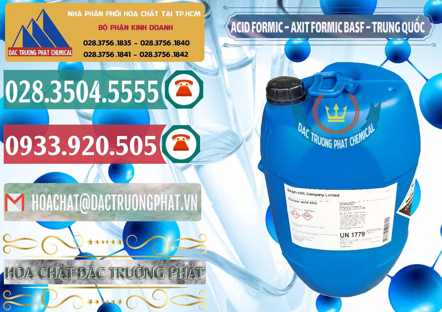 Công ty bán - cung ứng Acid Formic - Axit Formic BASF Trung Quốc China - 0025 - Nhà cung cấp - phân phối hóa chất tại TP.HCM - muabanhoachat.vn