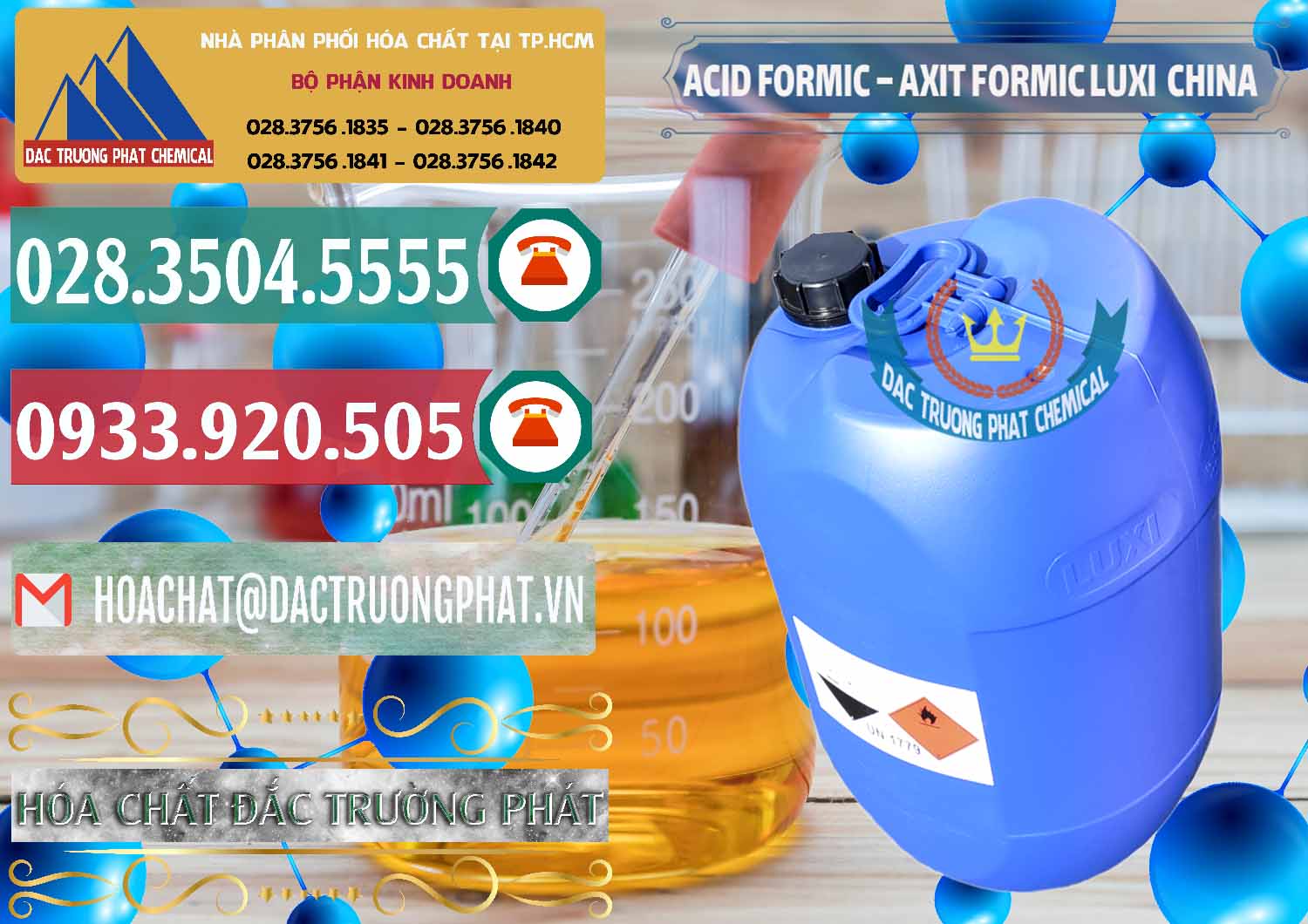 Nơi bán ( phân phối ) Acid Formic - Axit Formic Luxi Trung Quốc China - 0029 - Nhà phân phối & cung cấp hóa chất tại TP.HCM - muabanhoachat.vn