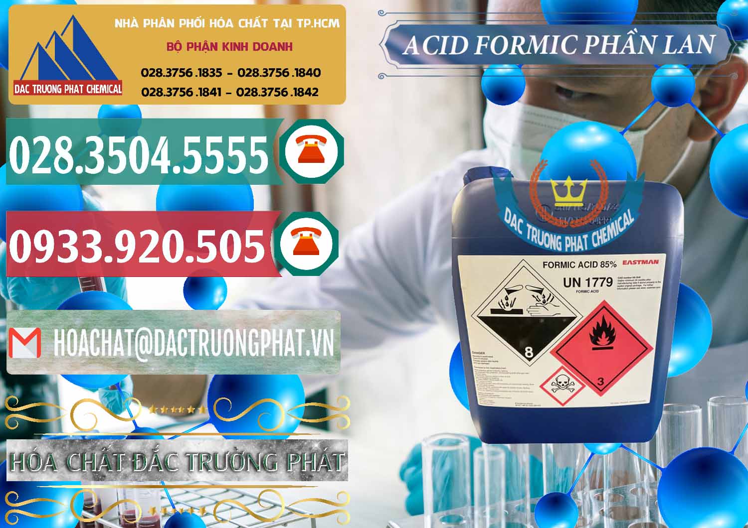 Công ty phân phối _ bán Acid Formic - Axit Formic Phần Lan Finland - 0376 - Nơi chuyên cung cấp - kinh doanh hóa chất tại TP.HCM - muabanhoachat.vn