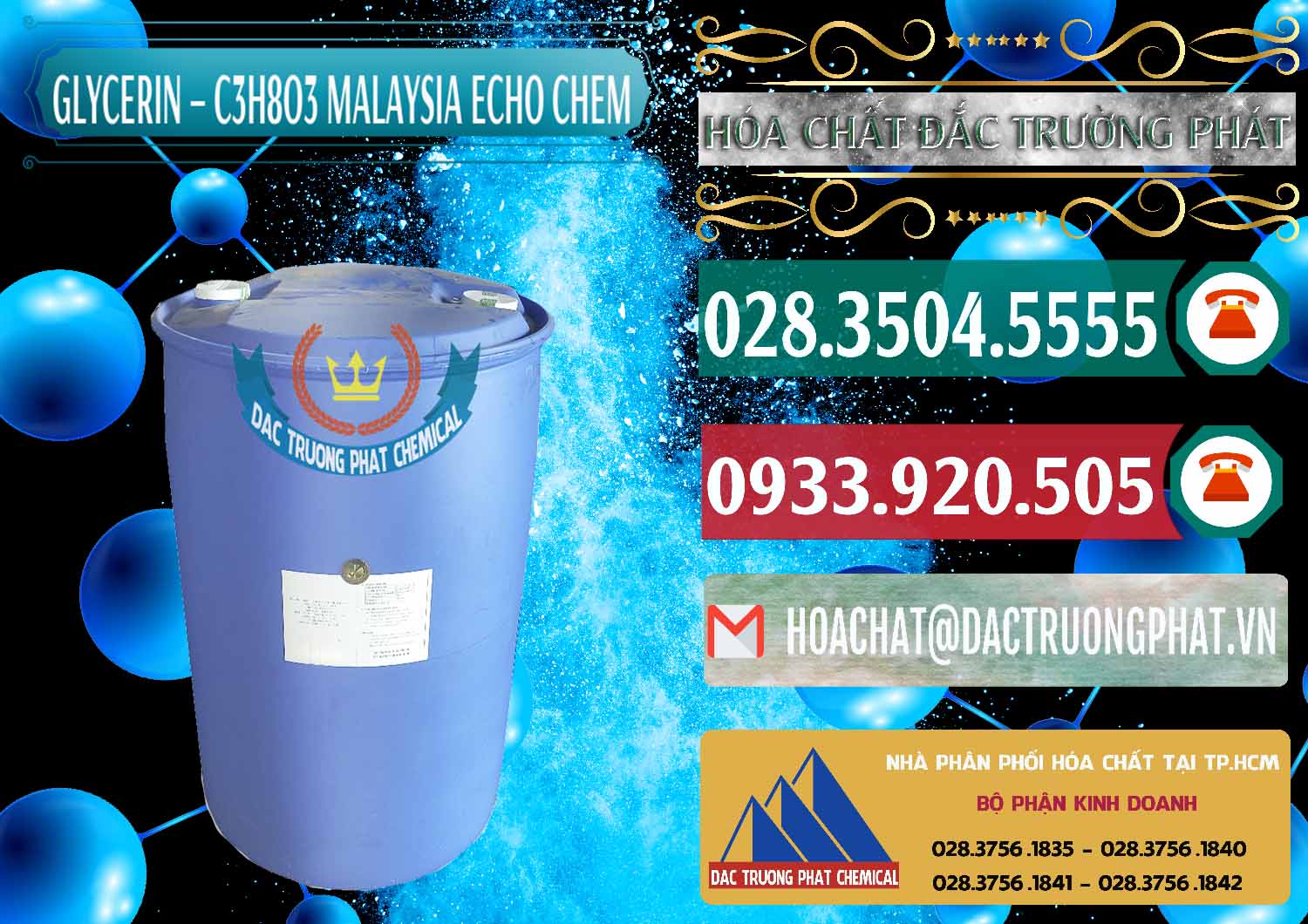 Chuyên cung cấp & bán C3H8O3 - Glycerin 99.7% Echo Chem Malaysia - 0273 - Cung cấp - phân phối hóa chất tại TP.HCM - muabanhoachat.vn
