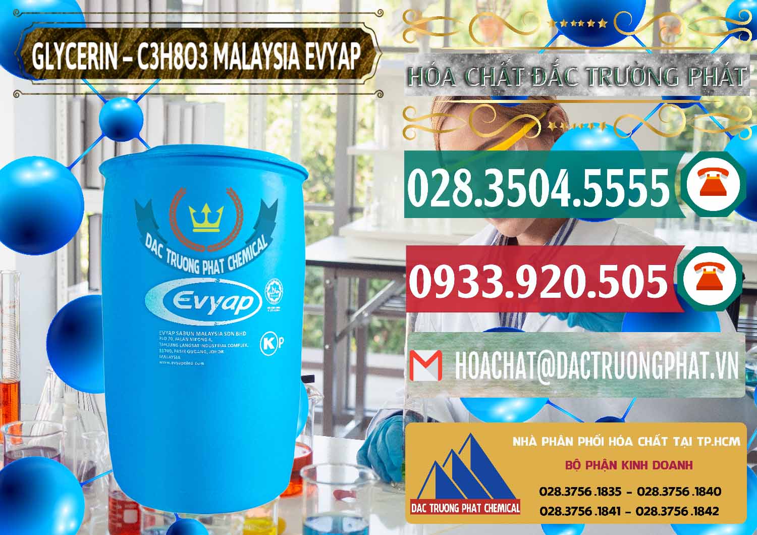 Cty cung cấp - bán Glycerin – C3H8O3 Malaysia Evyap - 0066 - Đơn vị chuyên nhập khẩu _ cung cấp hóa chất tại TP.HCM - muabanhoachat.vn