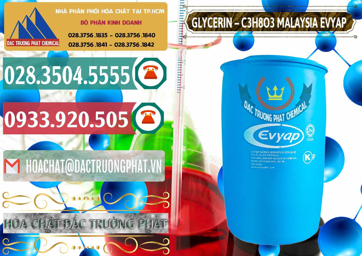 Chuyên bán ( phân phối ) Glycerin – C3H8O3 Malaysia Evyap - 0066 - Công ty chuyên bán - cung cấp hóa chất tại TP.HCM - muabanhoachat.vn
