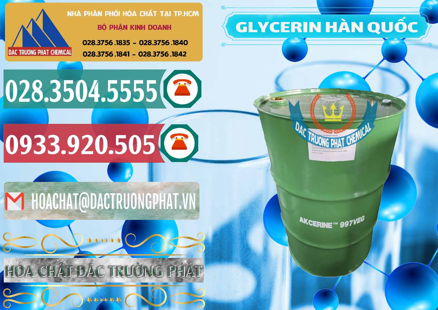 Cty chuyên cung cấp & bán Glycerin – C3H8O3 Hàn Quốc Korea - 0403 - Đơn vị cung cấp _ bán hóa chất tại TP.HCM - muabanhoachat.vn