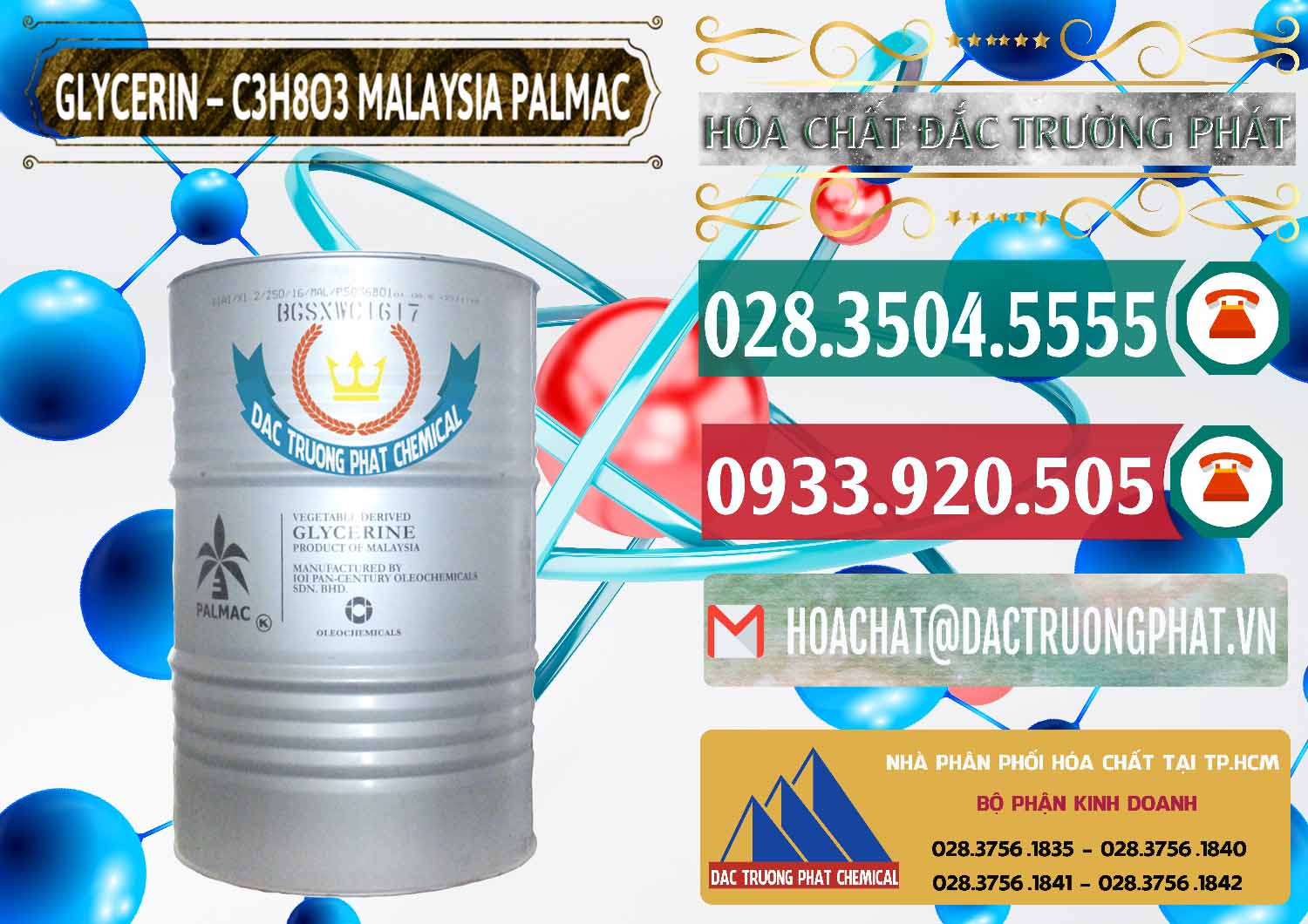 Nhà nhập khẩu & bán Glycerin – C3H8O3 99.7% Malaysia Palmac - 0067 - Công ty chuyên phân phối & nhập khẩu hóa chất tại TP.HCM - muabanhoachat.vn