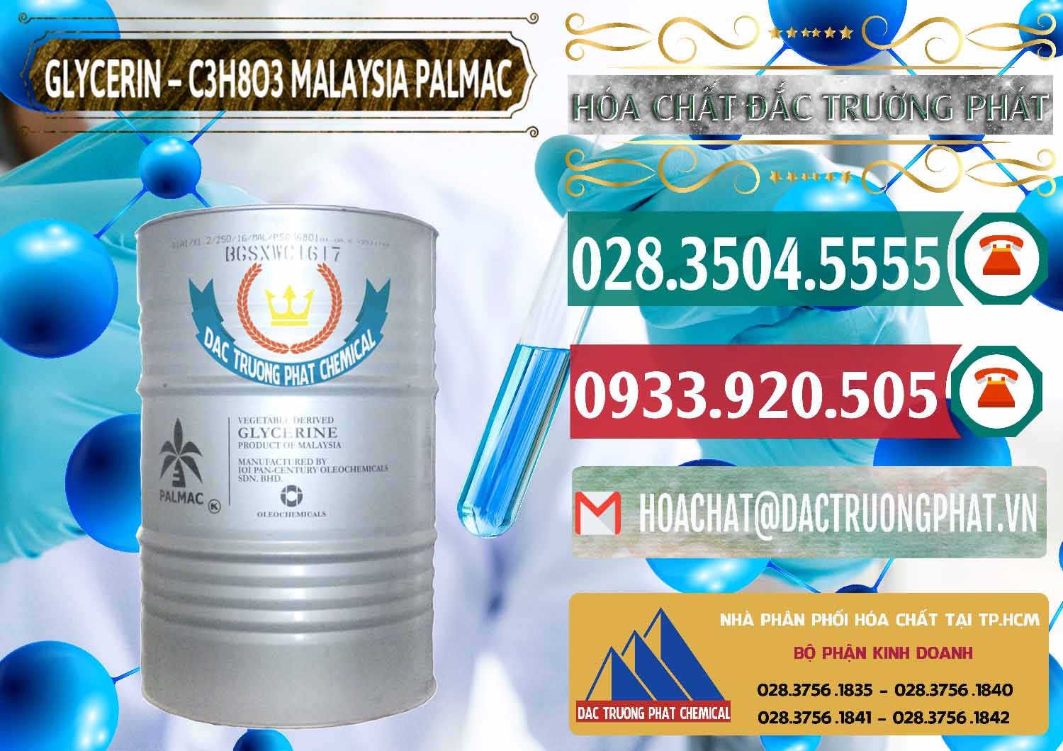 Nơi bán và cung cấp Glycerin – C3H8O3 99.7% Malaysia Palmac - 0067 - Cty phân phối - cung cấp hóa chất tại TP.HCM - muabanhoachat.vn