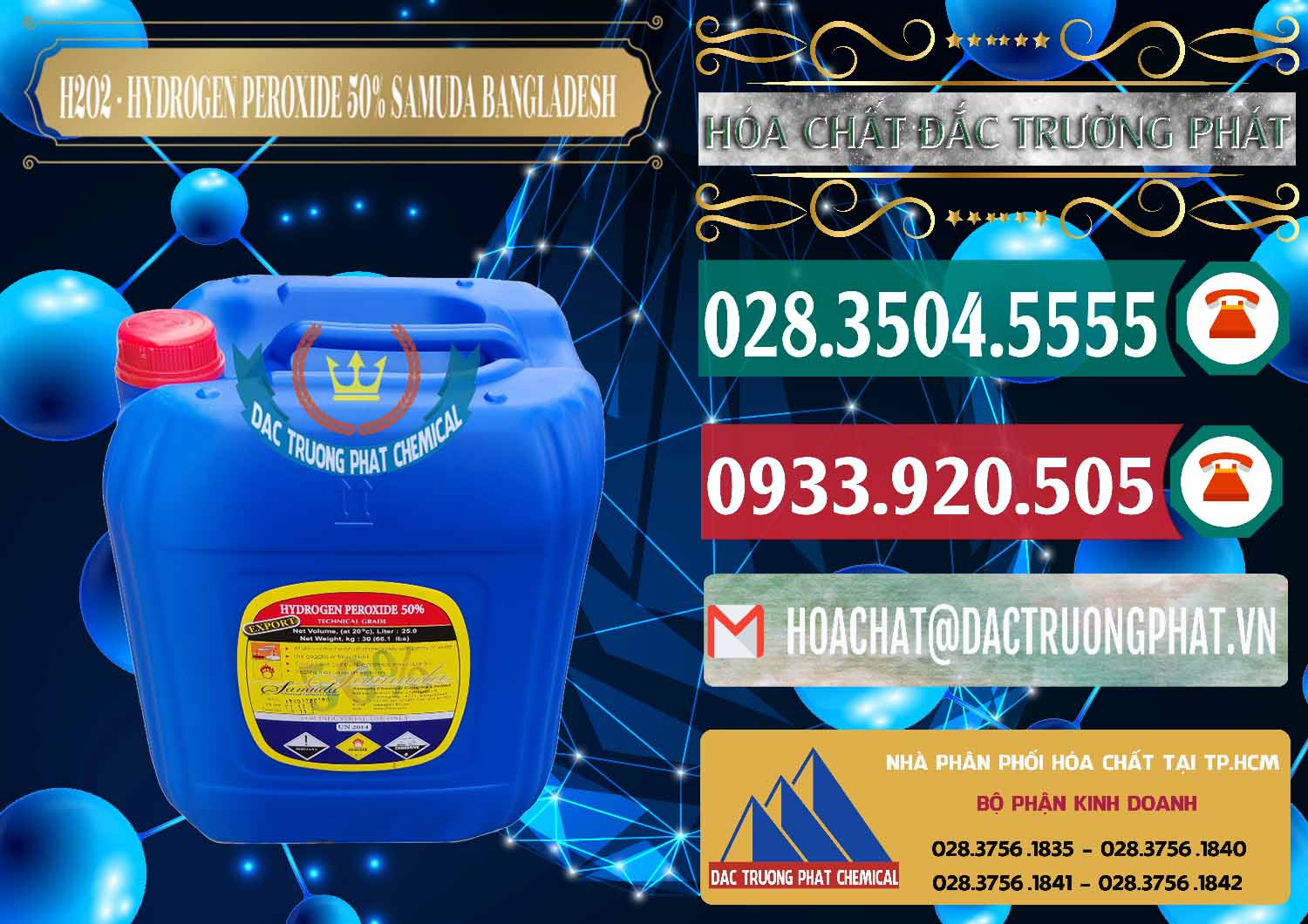 Nơi chuyên cung cấp Œ bán Oxy H2O2 _ Hydrogen Peroxide 50% Samuda Bangladesh Đơn vị chuyên cung cấp _ bán H2O2 - Hydrogen Peroxide 50% Samuda Bangladesh - 0077 - Công ty chuyên kinh doanh & cung cấp hóa chất tại TP.HCM - muabanhoachat.vn