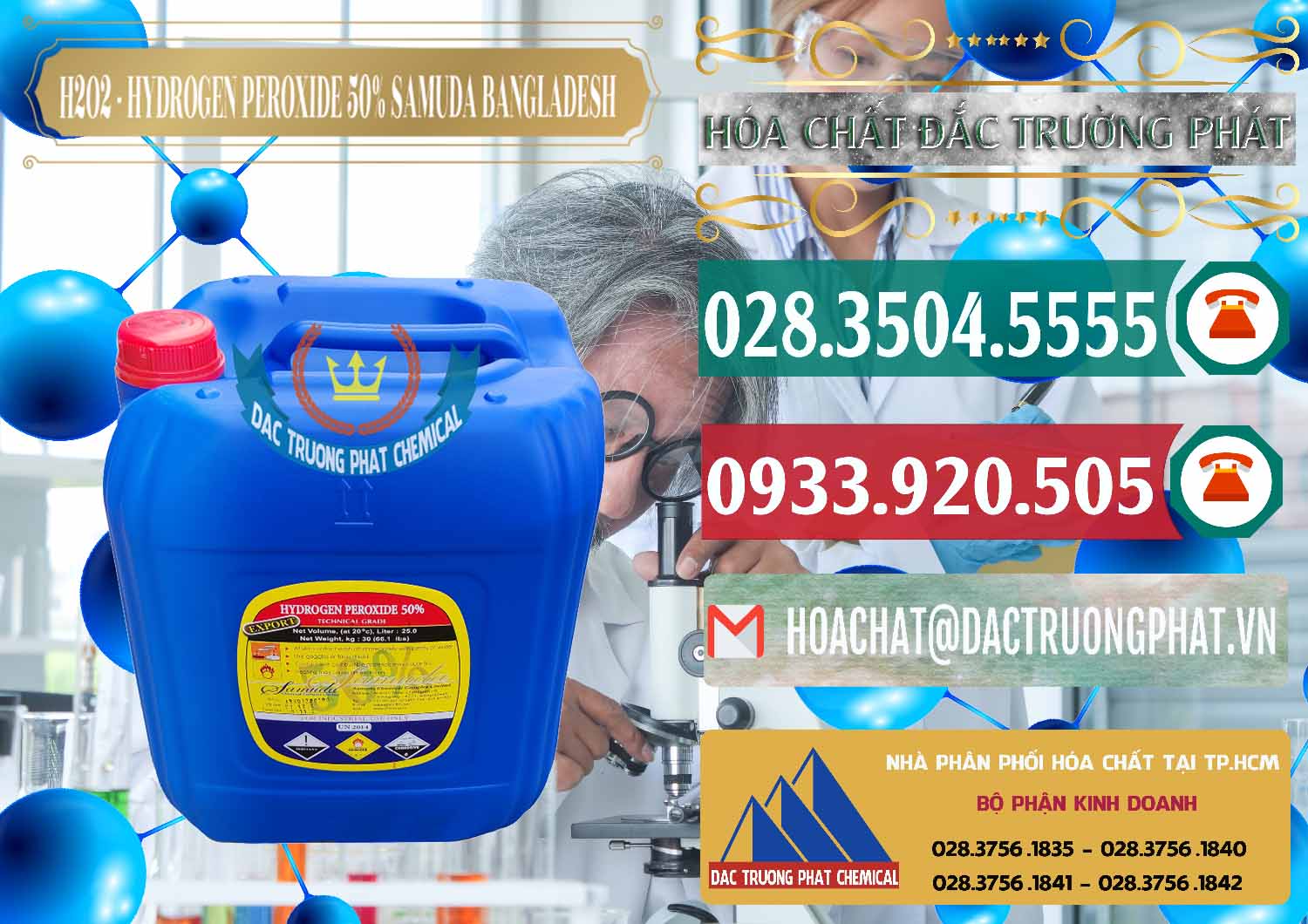Cty chuyên bán # phân phối Hydro Peroxid & Oxy Già 50% Samuda Bangladesh Công ty cung cấp & bán H2O2 - Hydrogen Peroxide 50% Samuda Bangladesh - 0077 - Nơi chuyên cung cấp _ nhập khẩu hóa chất tại TP.HCM - muabanhoachat.vn