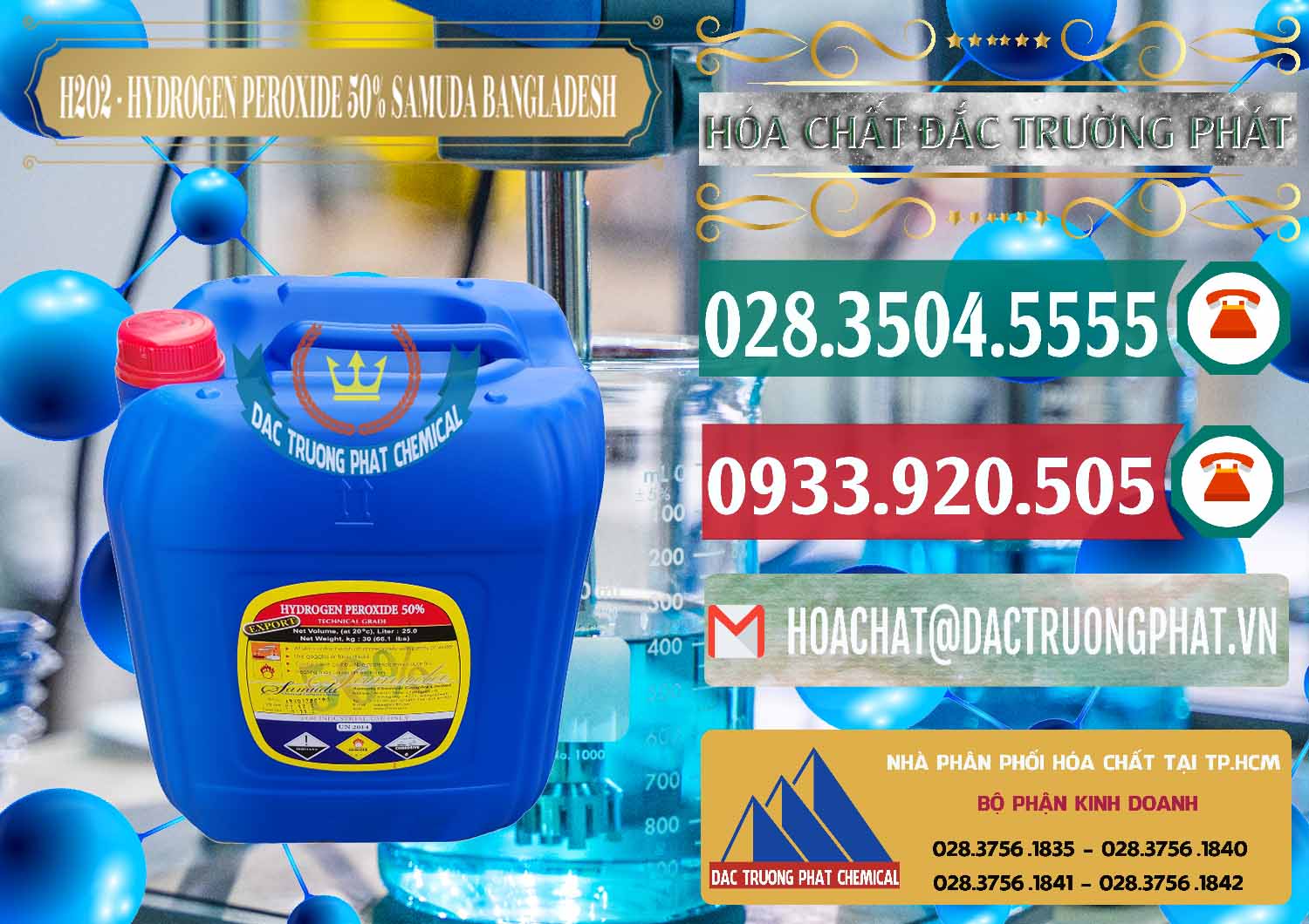 Công ty chuyên bán « cung ứng hóa chất H2O2 # Nước Ôxy Già 50% Samuda Bangladesh tại Cà Mau Công ty chuyên bán & cung ứng H2O2 - Hydrogen Peroxide 50% Samuda Bangladesh - 0077 - Chuyên phân phối & cung cấp hóa chất tại TP.HCM - muabanhoachat.vn