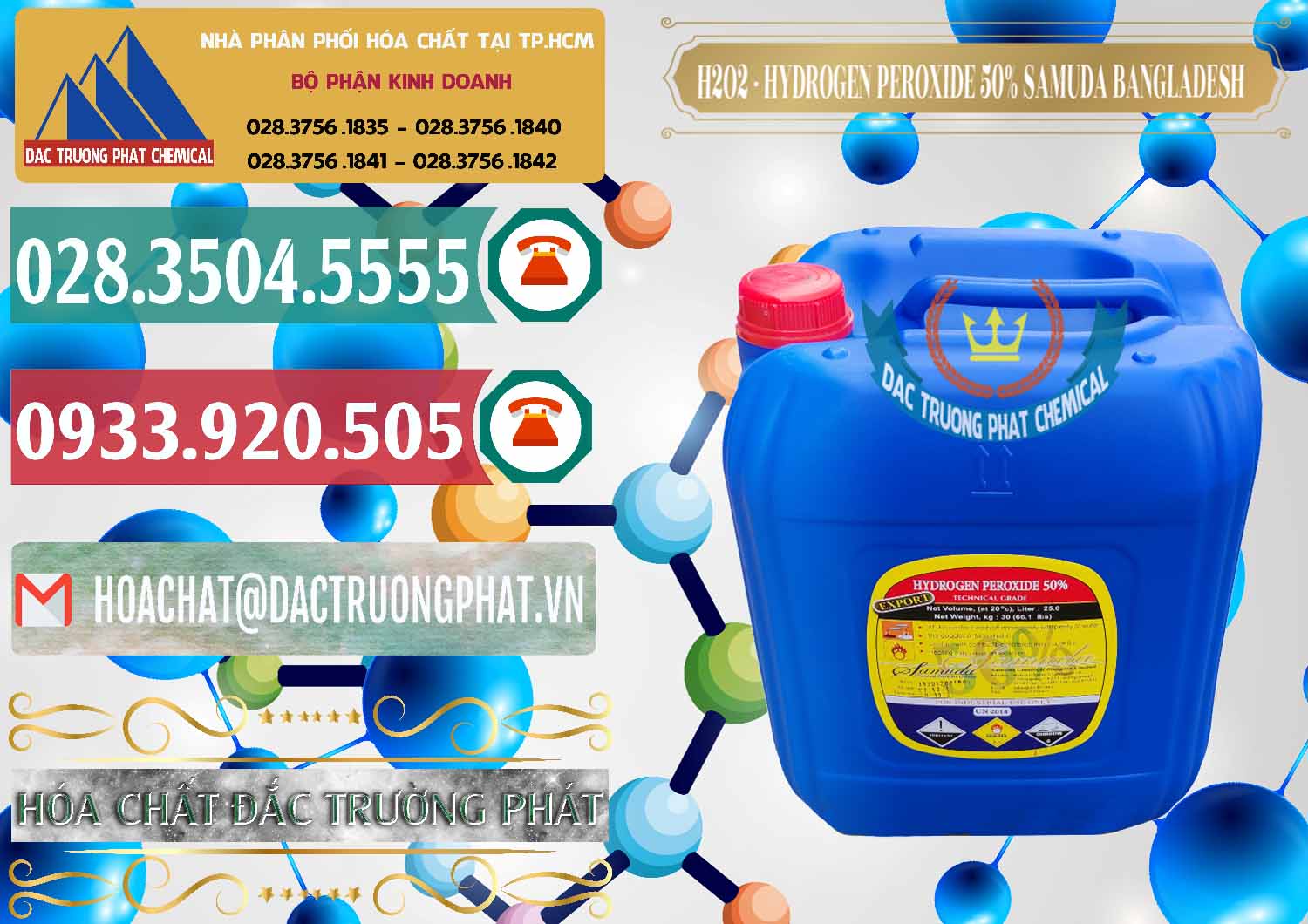 Địa chỉ chuyên bán > thương mại Oxy Già © Liquid Hydro Peroxid Samuda Bangladesh tại Hậu Giang Cty chuyên bán và cung ứng H2O2 - Hydrogen Peroxide 50% Samuda Bangladesh - 0077 - Chuyên phân phối ( kinh doanh ) hóa chất tại TP.HCM - muabanhoachat.vn
