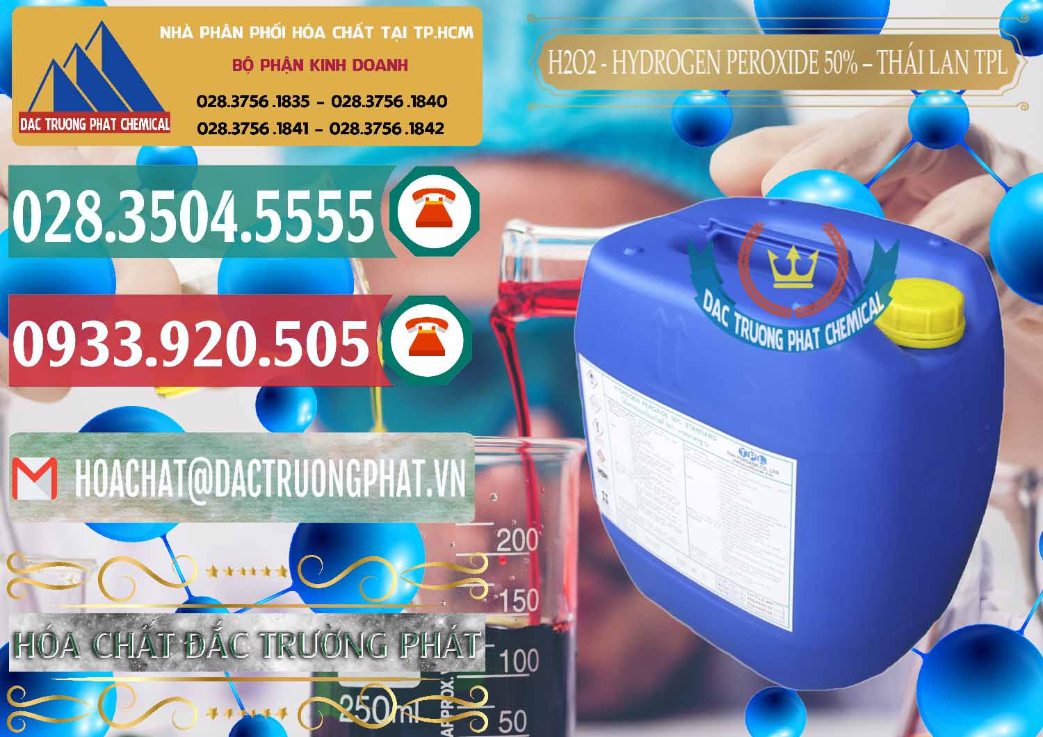 Địa chỉ chuyên cung cấp « bán Liquid Hydro Peroxit > Oxy Già 50% TPL Thái Lan Thailand tại An Giang Cung cấp và bán H2O2 - Hydrogen Peroxide 50% Thái Lan TPL - 0076 - Đơn vị chuyên kinh doanh ( phân phối ) hóa chất tại TP.HCM - muabanhoachat.vn