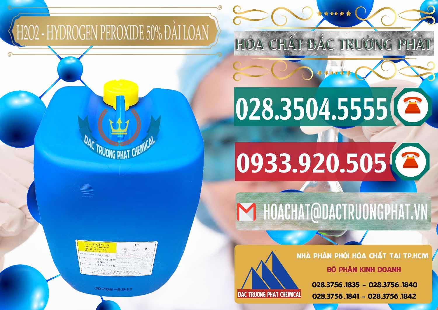 Cty bán þ kinh doanh Hóa Chất Công Nghiệp hóa chất Nước Oxy H2O2 > Hydrogen Peroxide Chuyên bán & cung cấp H2O2 - Hydrogen Peroxide 50% Đài Loan Taiwan Chang Chun - 0069 - Cty chuyên phân phối ( bán ) hóa chất tại TP.HCM - muabanhoachat.vn