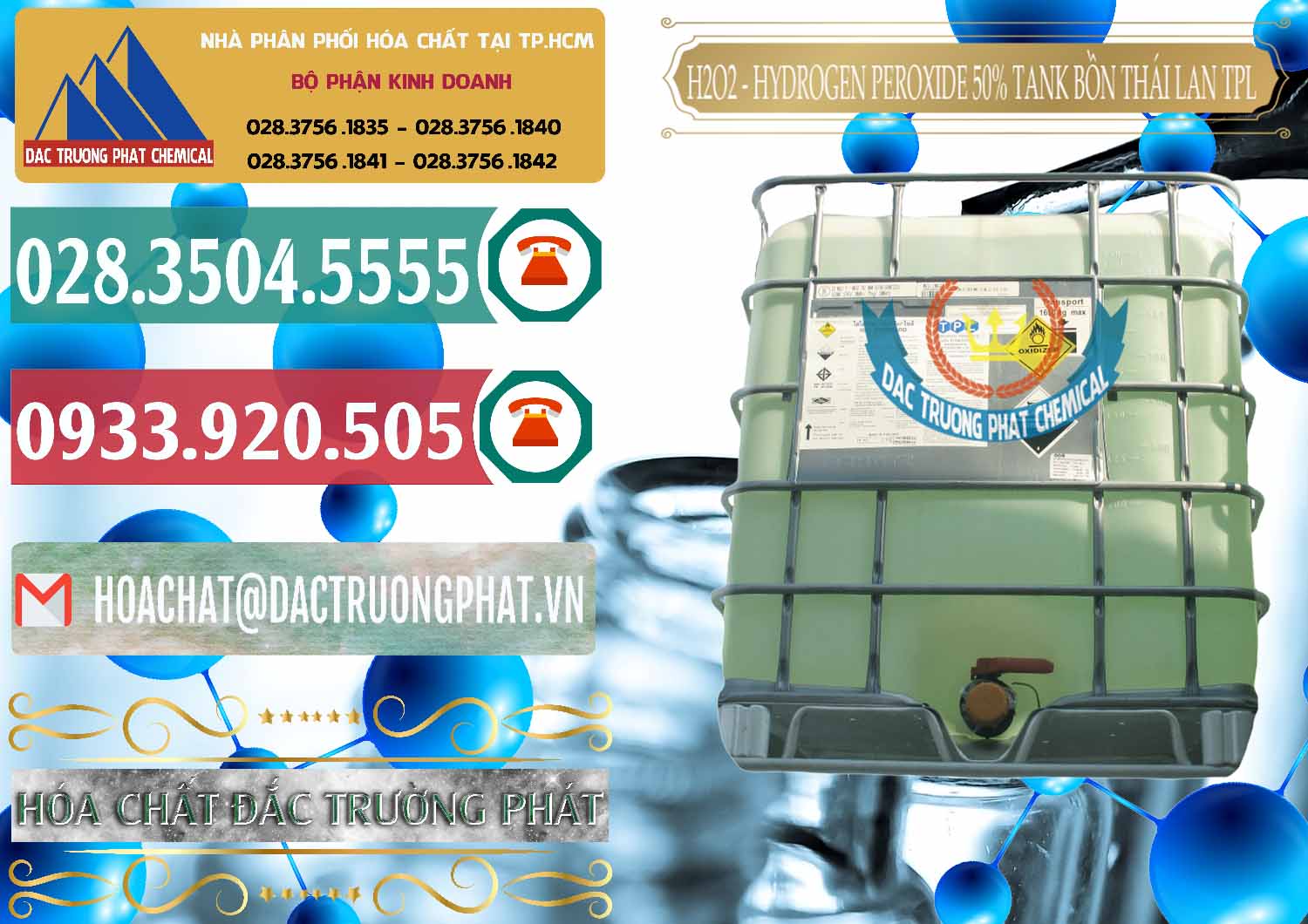 Công ty cung cấp { bán } hóa chất Hydrogen Peroxide # Ôxy Già Dạng Nước 50% Tank IBC Bồn Thái Lan TPL Cty kinh doanh và bán H2O2 - Hydrogen Peroxide 50% Tank IBC Bồn Thái Lan TPL - 0073 - Cty chuyên bán ( phân phối ) hóa chất tại TP.HCM - muabanhoachat.vn
