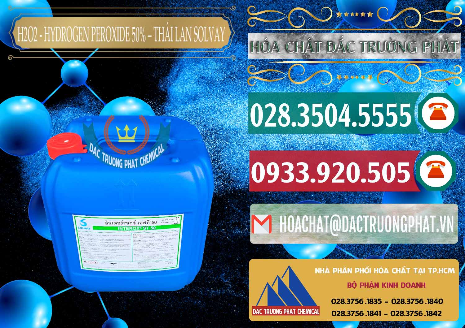 Đơn vị chuyên phân phối & bán H2O2 - Hydrogen Peroxide 50% Thái Lan Solvay - 0068 - Đơn vị cung cấp ( phân phối ) hóa chất tại TP.HCM - muabanhoachat.vn