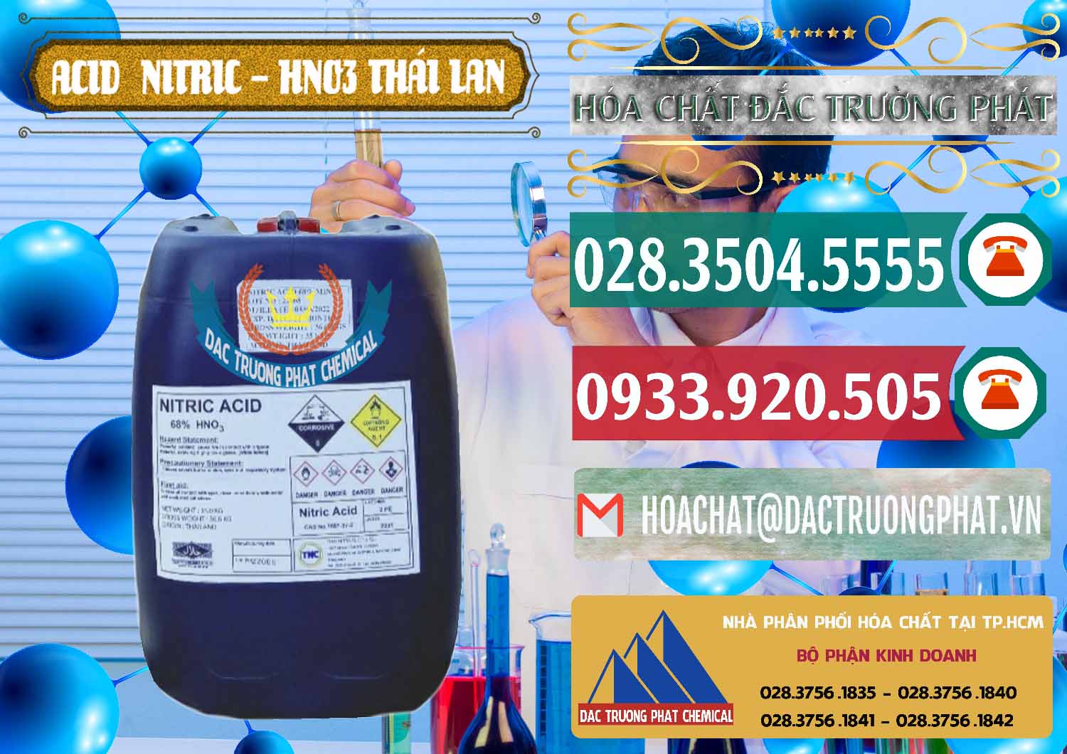 Công ty bán _ cung ứng Acid Nitric – Axit Nitric HNO3 Thái Lan Thailand - 0344 - Nơi bán - cung cấp hóa chất tại TP.HCM - muabanhoachat.vn