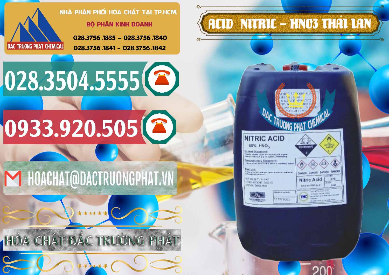 Công ty chuyên phân phối _ bán Acid Nitric – Axit Nitric HNO3 Thái Lan Thailand - 0344 - Nơi chuyên bán và cung cấp hóa chất tại TP.HCM - muabanhoachat.vn