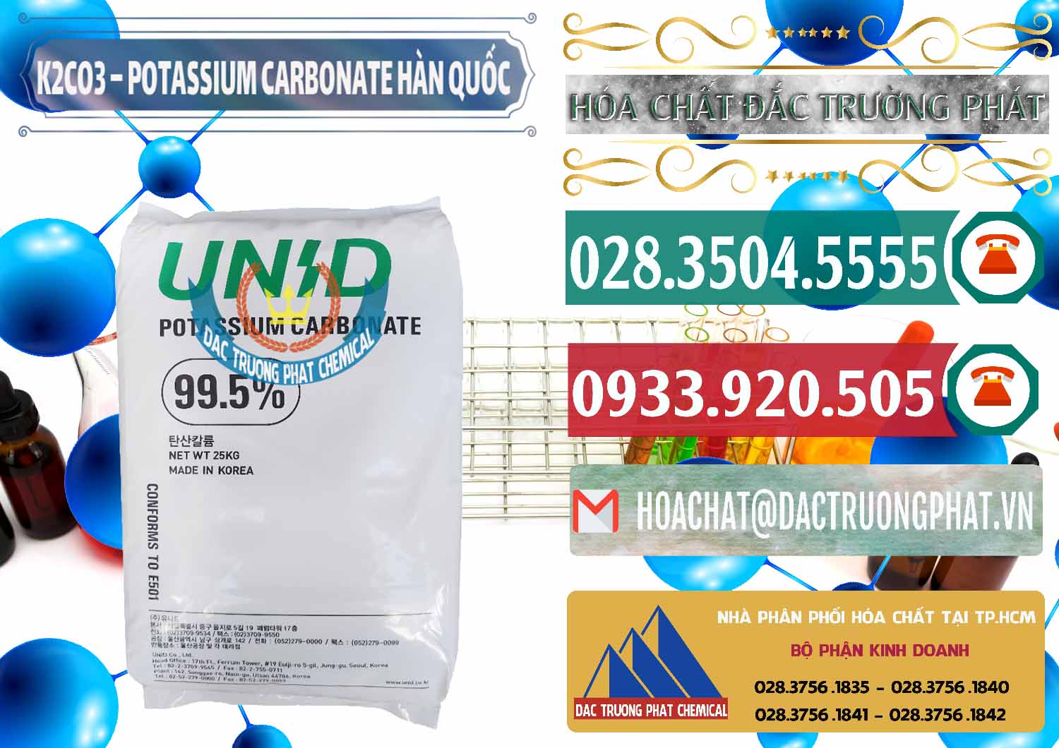 Đơn vị chuyên phân phối _ bán K2Co3 – Potassium Carbonate Unid Hàn Quốc Korea - 0081 - Nơi phân phối - cung ứng hóa chất tại TP.HCM - muabanhoachat.vn