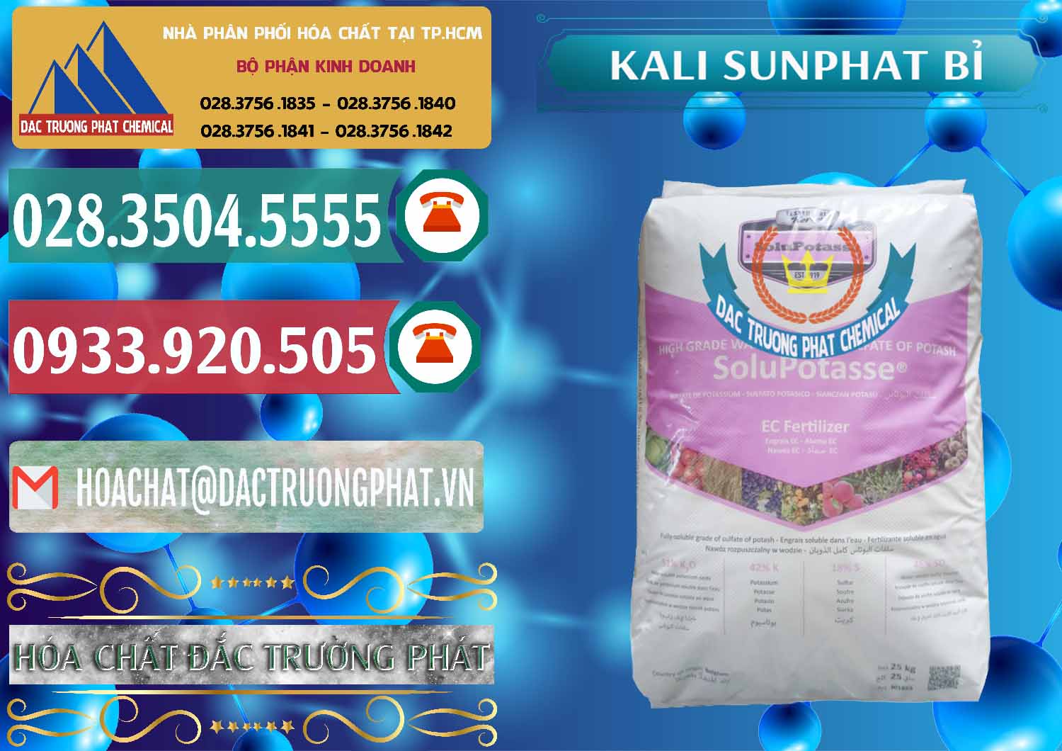 Công ty chuyên bán và cung cấp Kali Sunphat – K2SO4 Bỉ Belgium - 0406 - Đơn vị phân phối ( cung cấp ) hóa chất tại TP.HCM - muabanhoachat.vn