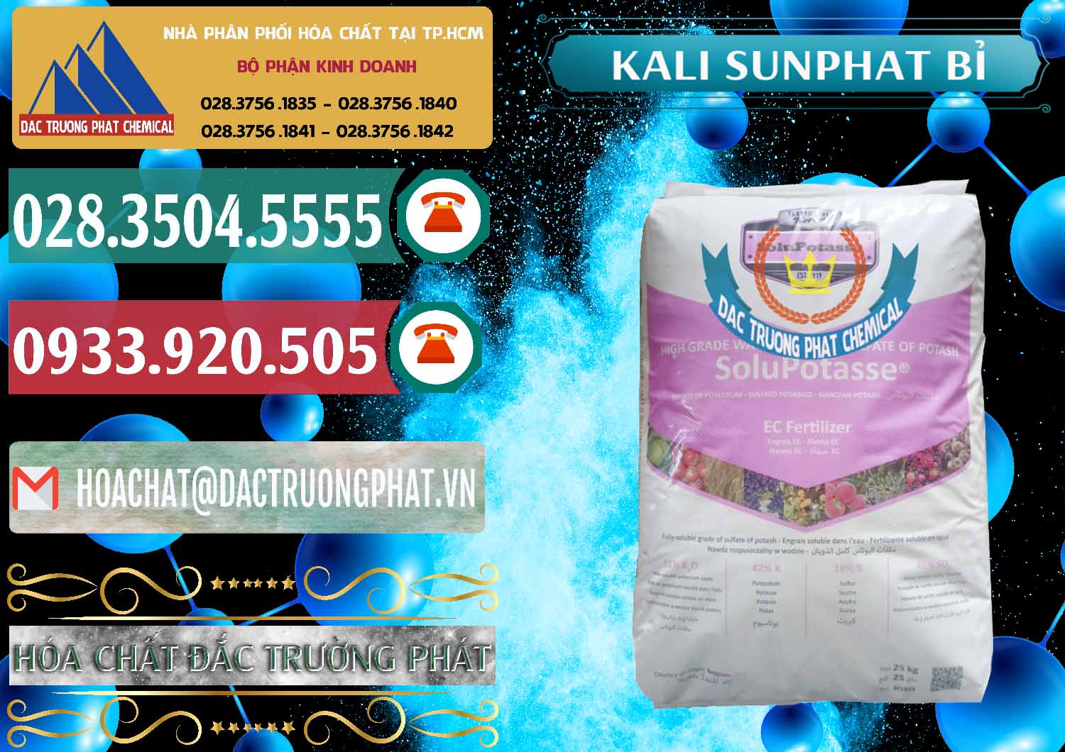 Nơi cung ứng ( bán ) Kali Sunphat – K2SO4 Bỉ Belgium - 0406 - Cty chuyên cung ứng & phân phối hóa chất tại TP.HCM - muabanhoachat.vn
