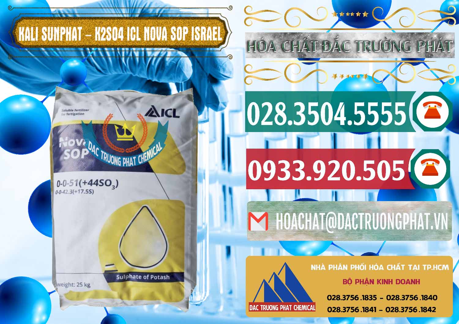 Công ty chuyên kinh doanh ( bán ) Kali Sunphat – K2SO4 ICL NOVA SOP Israel - 0295 - Cty chuyên cung cấp - kinh doanh hóa chất tại TP.HCM - muabanhoachat.vn