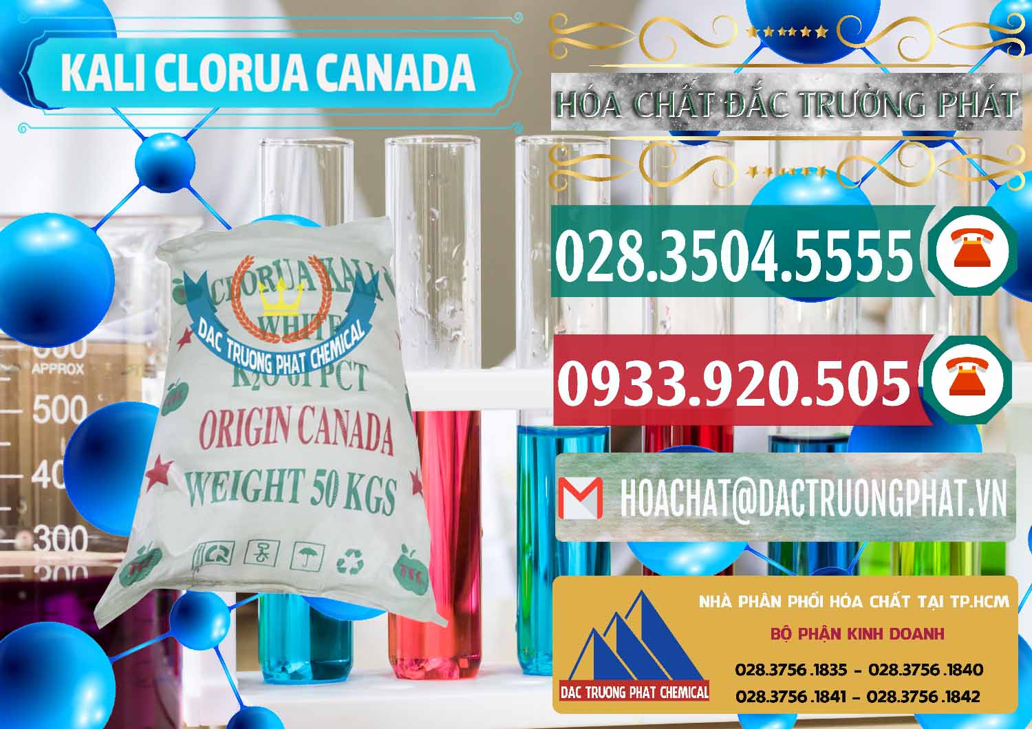Công ty chuyên nhập khẩu _ bán KCL – Kali Clorua Trắng Canada - 0437 - Chuyên cung cấp và nhập khẩu hóa chất tại TP.HCM - muabanhoachat.vn