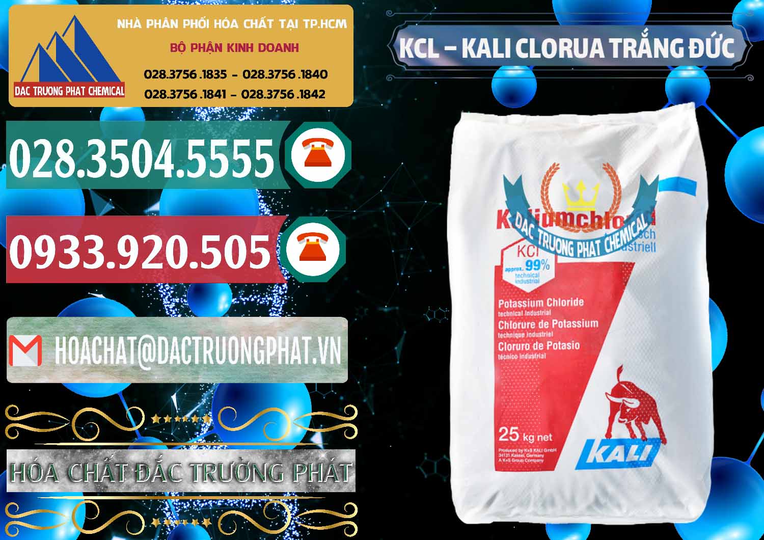 Đơn vị nhập khẩu và bán KCL – Kali Clorua Trắng Đức Germany - 0086 - Cty cung cấp ( phân phối ) hóa chất tại TP.HCM - muabanhoachat.vn
