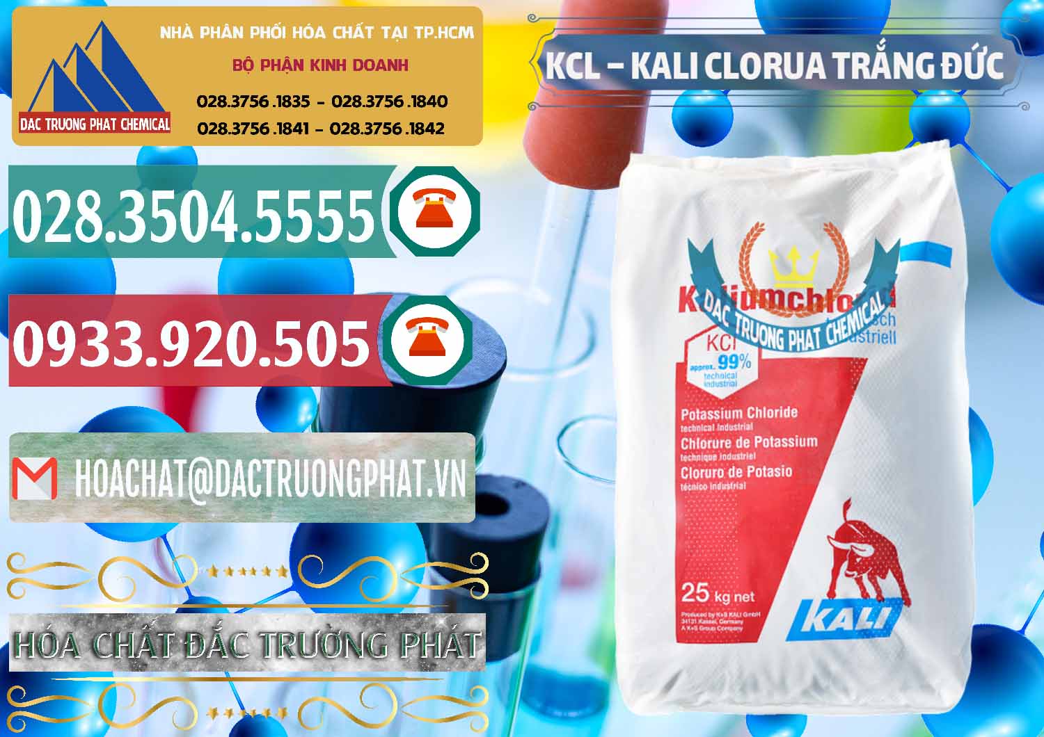 Công ty chuyên phân phối & bán KCL – Kali Clorua Trắng Đức Germany - 0086 - Chuyên cung cấp & kinh doanh hóa chất tại TP.HCM - muabanhoachat.vn