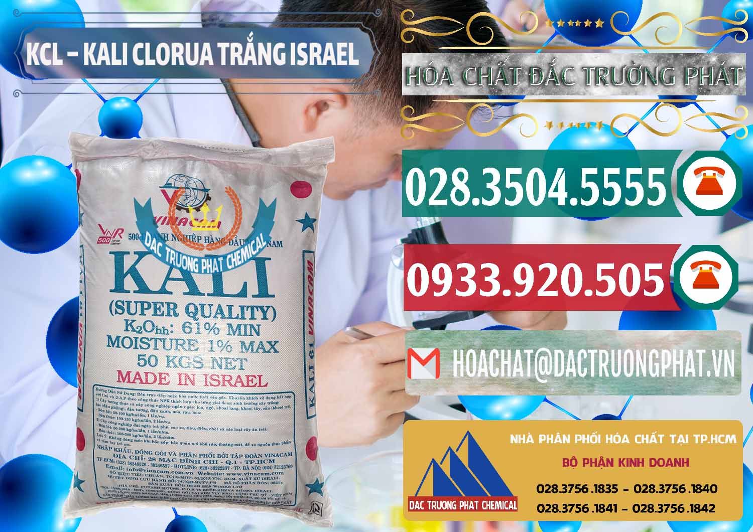 Công ty bán và cung cấp KCL – Kali Clorua Trắng Israel - 0087 - Chuyên nhập khẩu và cung cấp hóa chất tại TP.HCM - muabanhoachat.vn
