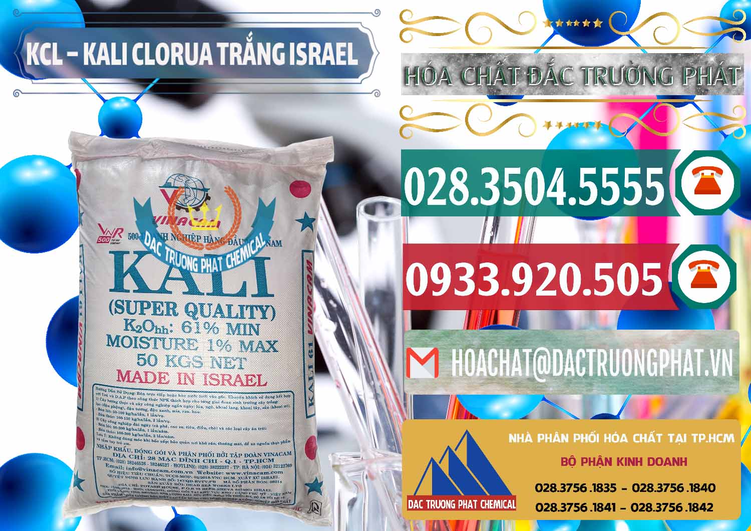 Nơi chuyên kinh doanh & bán KCL – Kali Clorua Trắng Israel - 0087 - Đơn vị chuyên cung cấp & nhập khẩu hóa chất tại TP.HCM - muabanhoachat.vn
