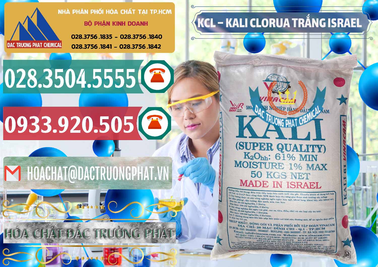 Công ty bán & cung cấp KCL – Kali Clorua Trắng Israel - 0087 - Nơi phân phối ( bán ) hóa chất tại TP.HCM - muabanhoachat.vn