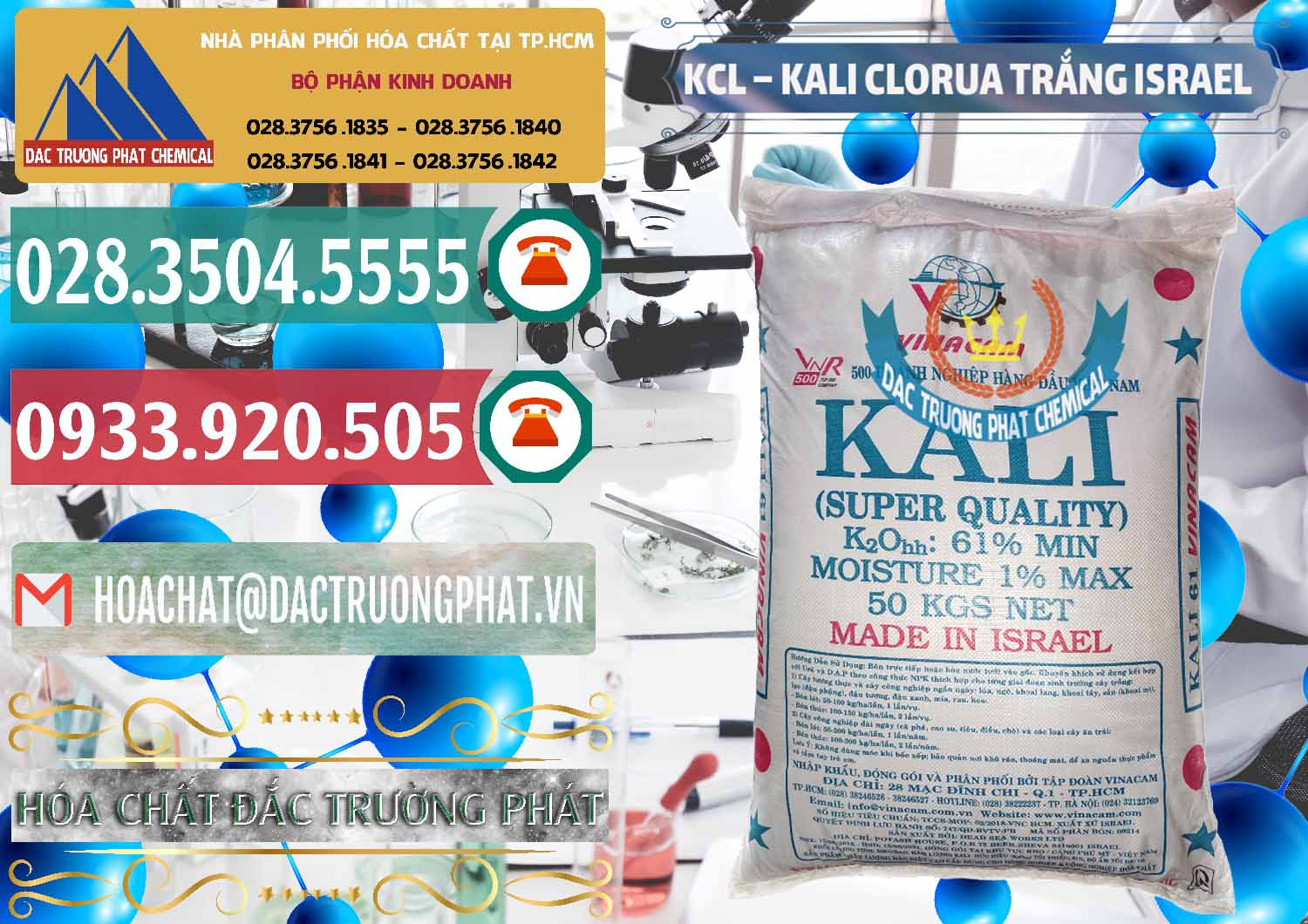 Đơn vị bán _ cung ứng KCL – Kali Clorua Trắng Israel - 0087 - Cty chuyên bán ( cung cấp ) hóa chất tại TP.HCM - muabanhoachat.vn