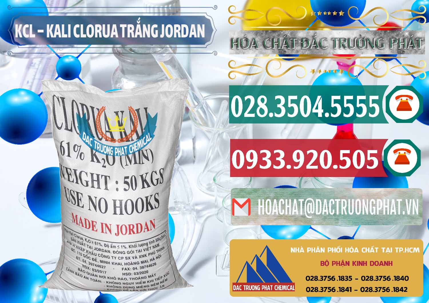 Nhập khẩu ( bán ) KCL – Kali Clorua Trắng Jordan - 0088 - Công ty bán _ cung cấp hóa chất tại TP.HCM - muabanhoachat.vn