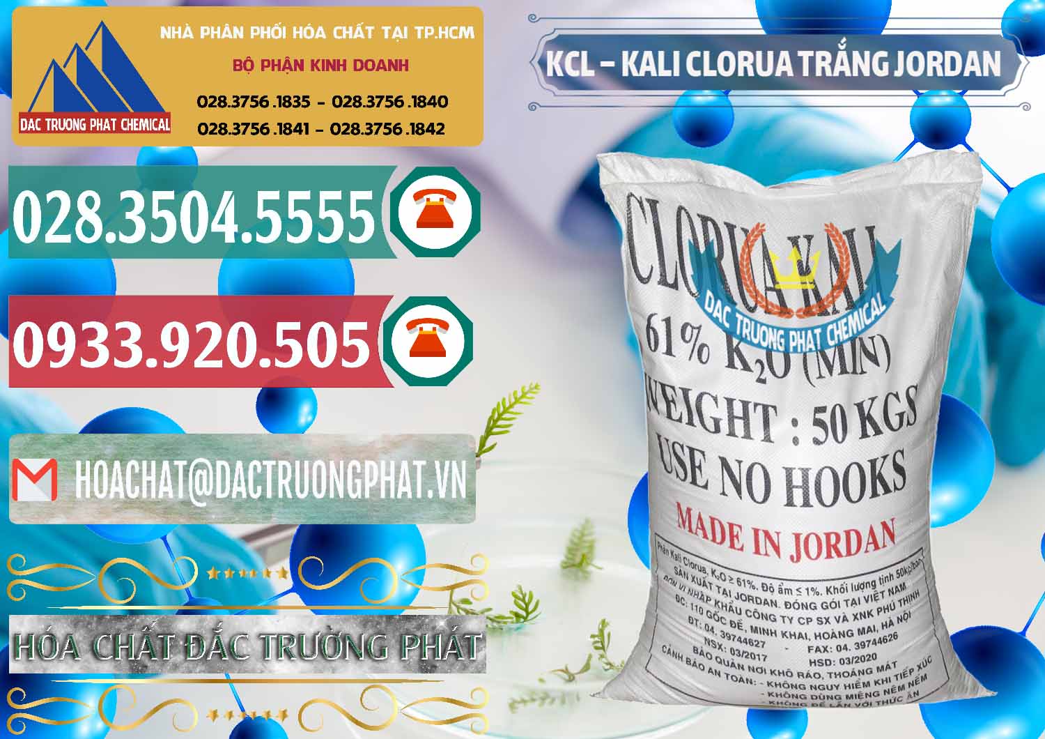 Công ty nhập khẩu ( bán ) KCL – Kali Clorua Trắng Jordan - 0088 - Nhà nhập khẩu và cung cấp hóa chất tại TP.HCM - muabanhoachat.vn