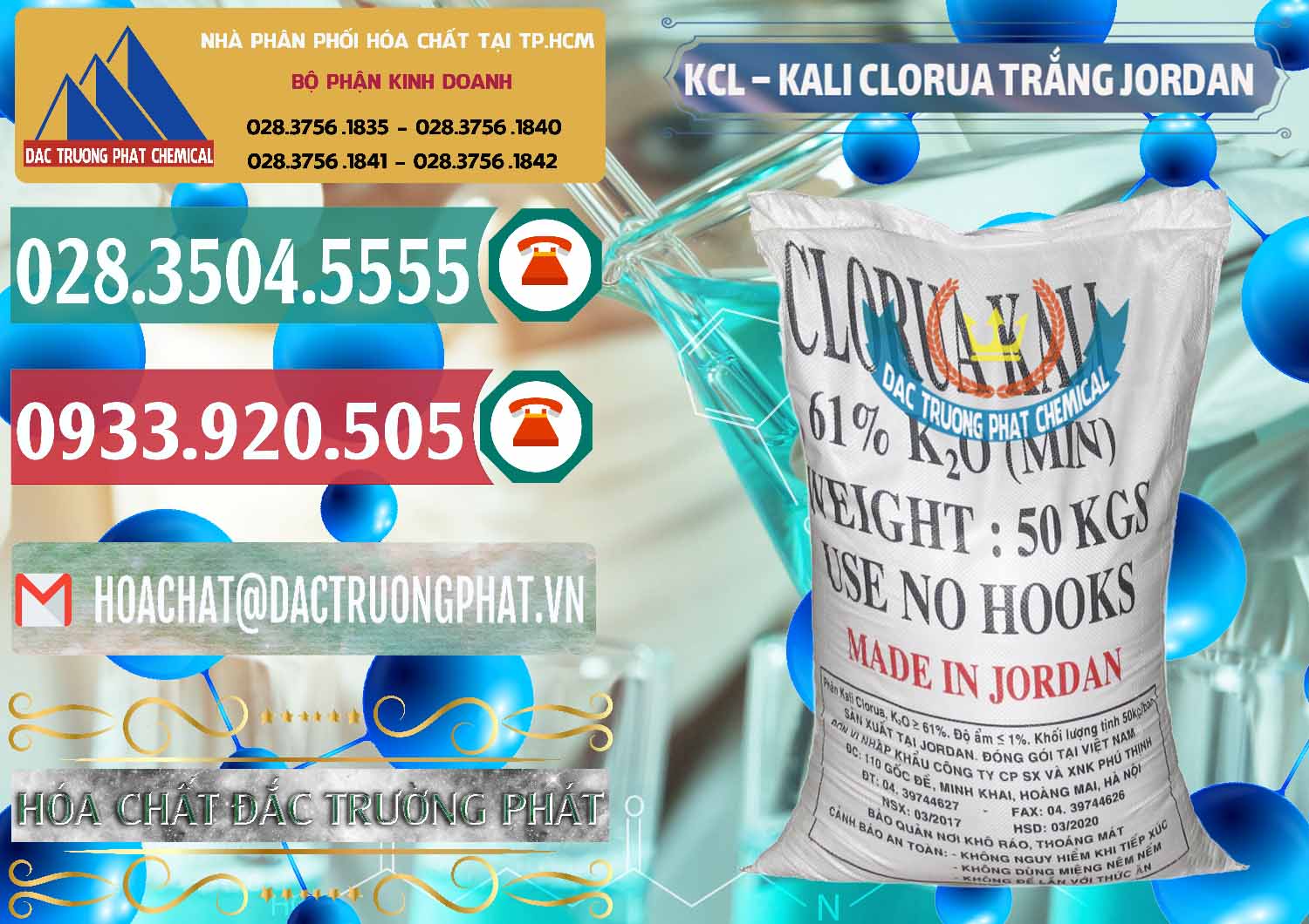 Cung cấp - bán KCL – Kali Clorua Trắng Jordan - 0088 - Chuyên bán ( cung cấp ) hóa chất tại TP.HCM - muabanhoachat.vn