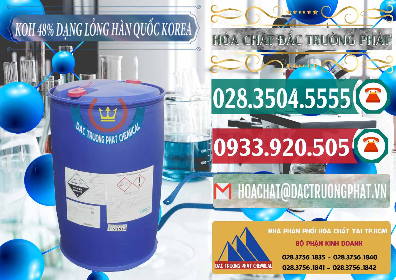 Công ty nhập khẩu ( bán ) KOH Dạng Nước – Potassium Hydroxide Lỏng 48% Hàn Quốc Korea - 0293 - Cung cấp & phân phối hóa chất tại TP.HCM - muabanhoachat.vn