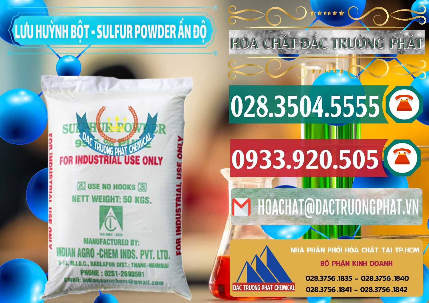 Nhà cung cấp ( bán ) Lưu huỳnh Bột - Sulfur Powder Ấn Độ India - 0347 - Cty chuyên bán - phân phối hóa chất tại TP.HCM - muabanhoachat.vn