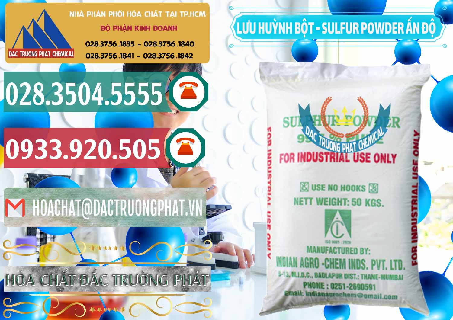 Cty phân phối ( bán ) Lưu huỳnh Bột - Sulfur Powder Ấn Độ India - 0347 - Chuyên cung cấp ( phân phối ) hóa chất tại TP.HCM - muabanhoachat.vn