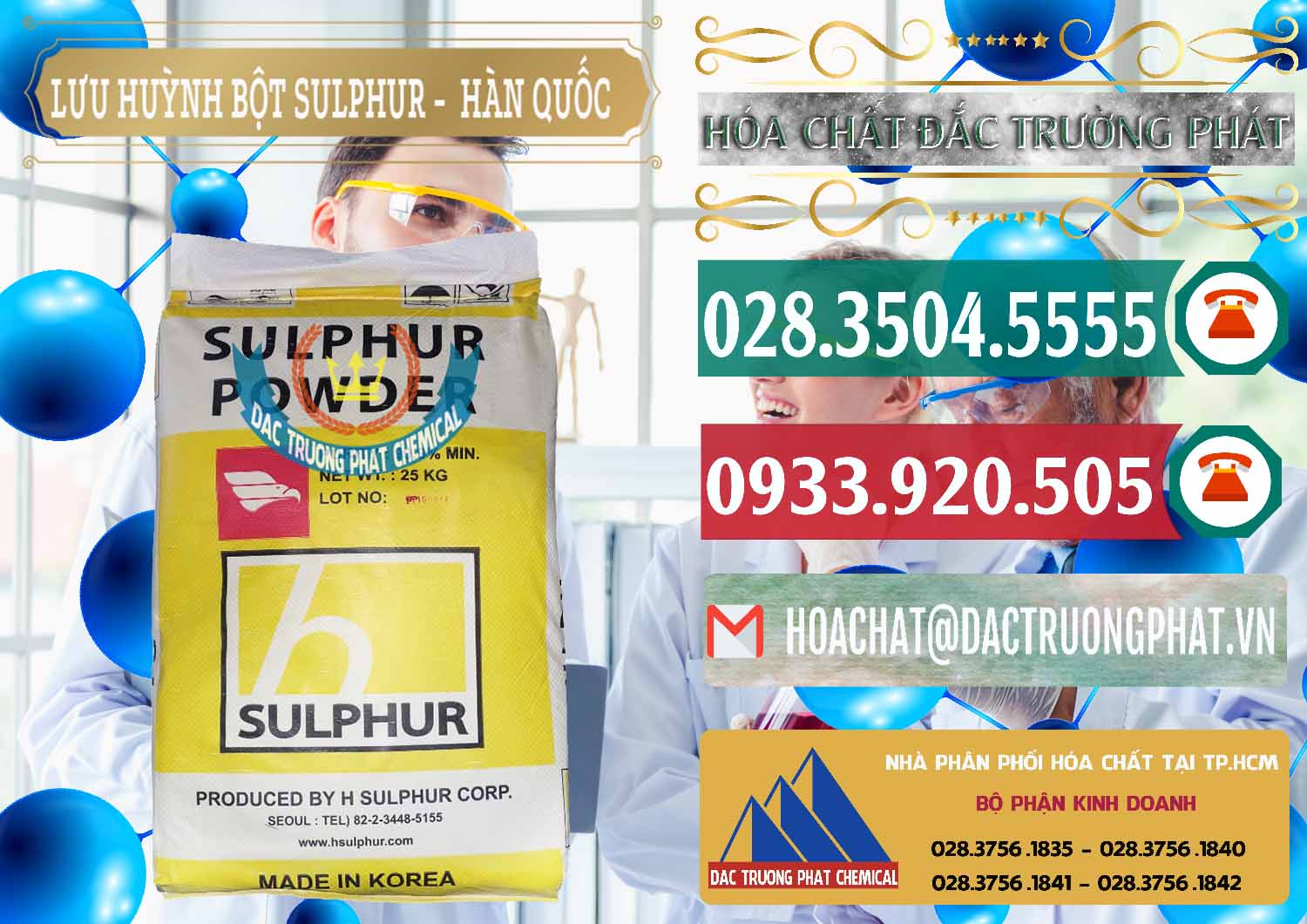 Công ty chuyên phân phối _ bán Lưu huỳnh Bột - Sulfur Powder ( H Sulfur ) Hàn Quốc Korea - 0199 - Công ty chuyên cung cấp _ bán hóa chất tại TP.HCM - muabanhoachat.vn