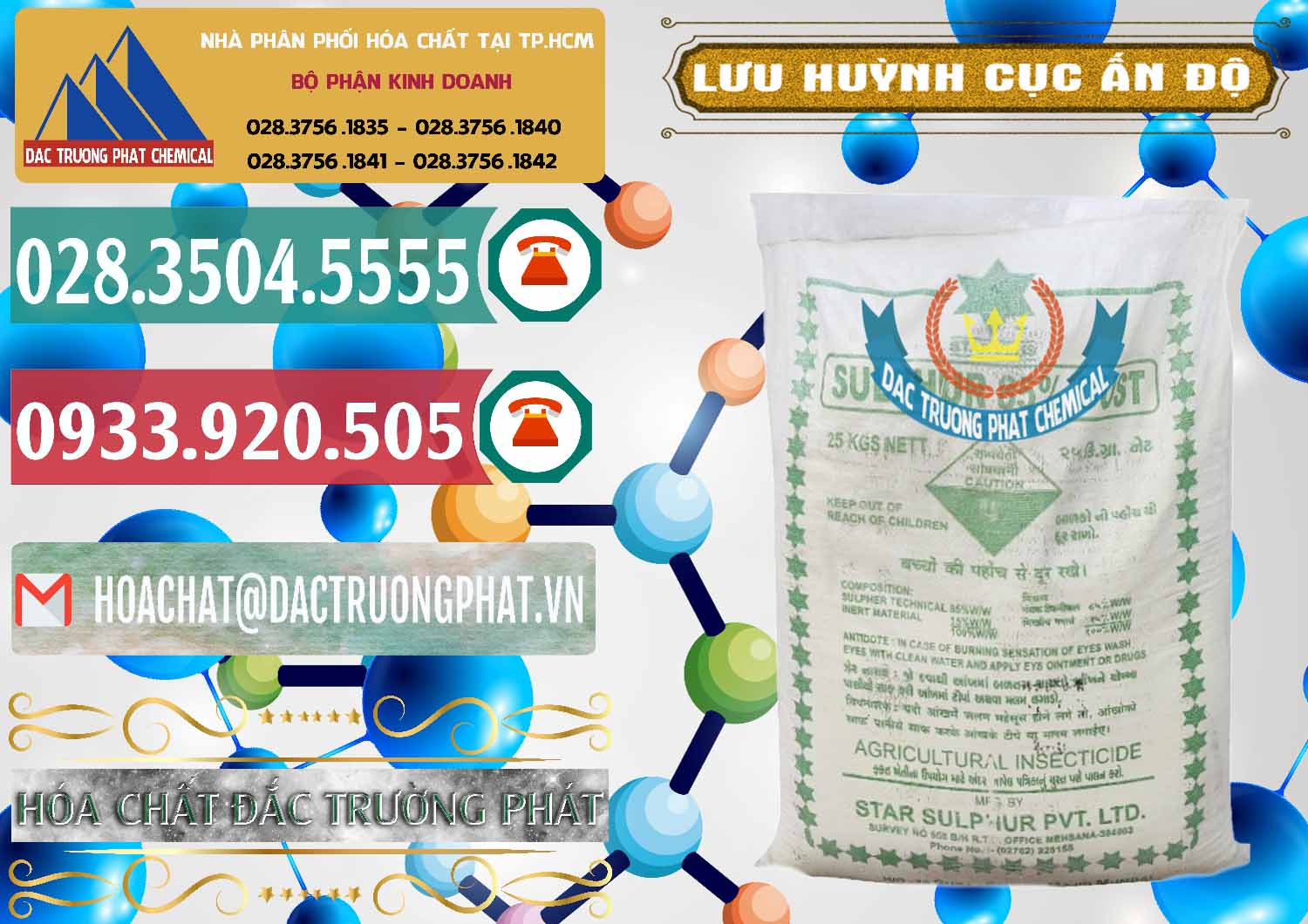 Kinh doanh & bán Lưu huỳnh Cục - Sulfur Ấn Độ India - 0348 - Đơn vị cung cấp - bán hóa chất tại TP.HCM - muabanhoachat.vn