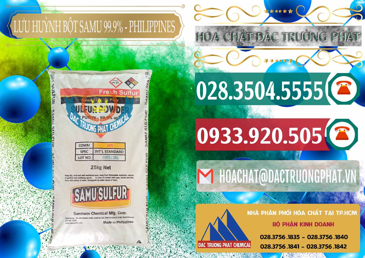 Cung cấp _ bán Lưu huỳnh Bột - Sulfur Powder Samu Philippines - 0201 - Nhà phân phối _ nhập khẩu hóa chất tại TP.HCM - muabanhoachat.vn