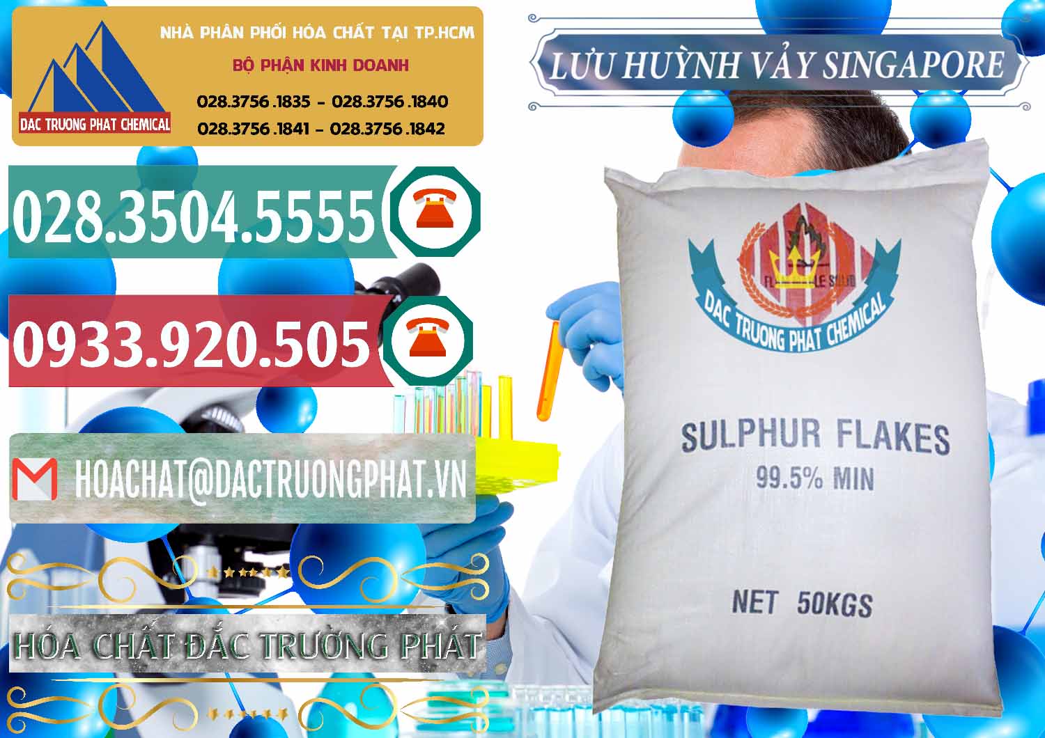 Công ty kinh doanh & bán Lưu huỳnh Vảy - Sulfur Flakes Singapore - 0346 - Nơi nhập khẩu ( cung cấp ) hóa chất tại TP.HCM - muabanhoachat.vn