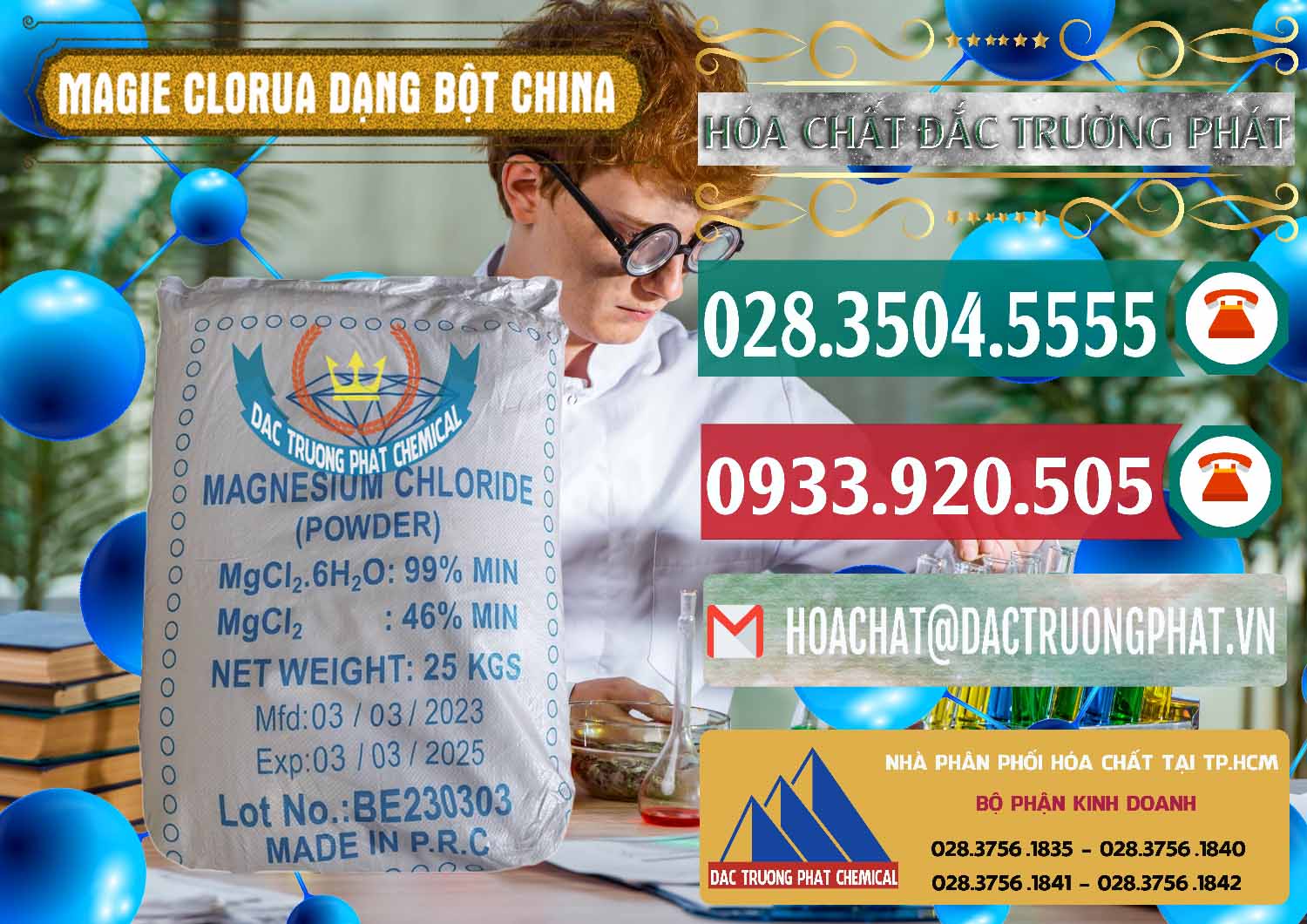 Bán và phân phối Magie Clorua – MGCL2 96% Dạng Bột Logo Kim Cương Trung Quốc China - 0387 - Chuyên cung ứng - phân phối hóa chất tại TP.HCM - muabanhoachat.vn