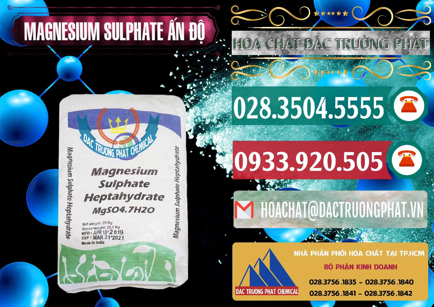 Cty chuyên nhập khẩu và bán MGSO4.7H2O – Magnesium Sulphate Heptahydrate Ấn Độ India - 0362 - Đơn vị chuyên cung cấp - kinh doanh hóa chất tại TP.HCM - muabanhoachat.vn